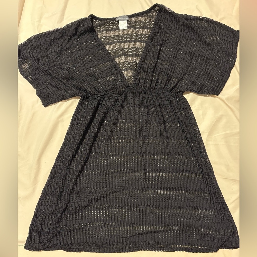 Jordan Taylor Black Swim Coverup